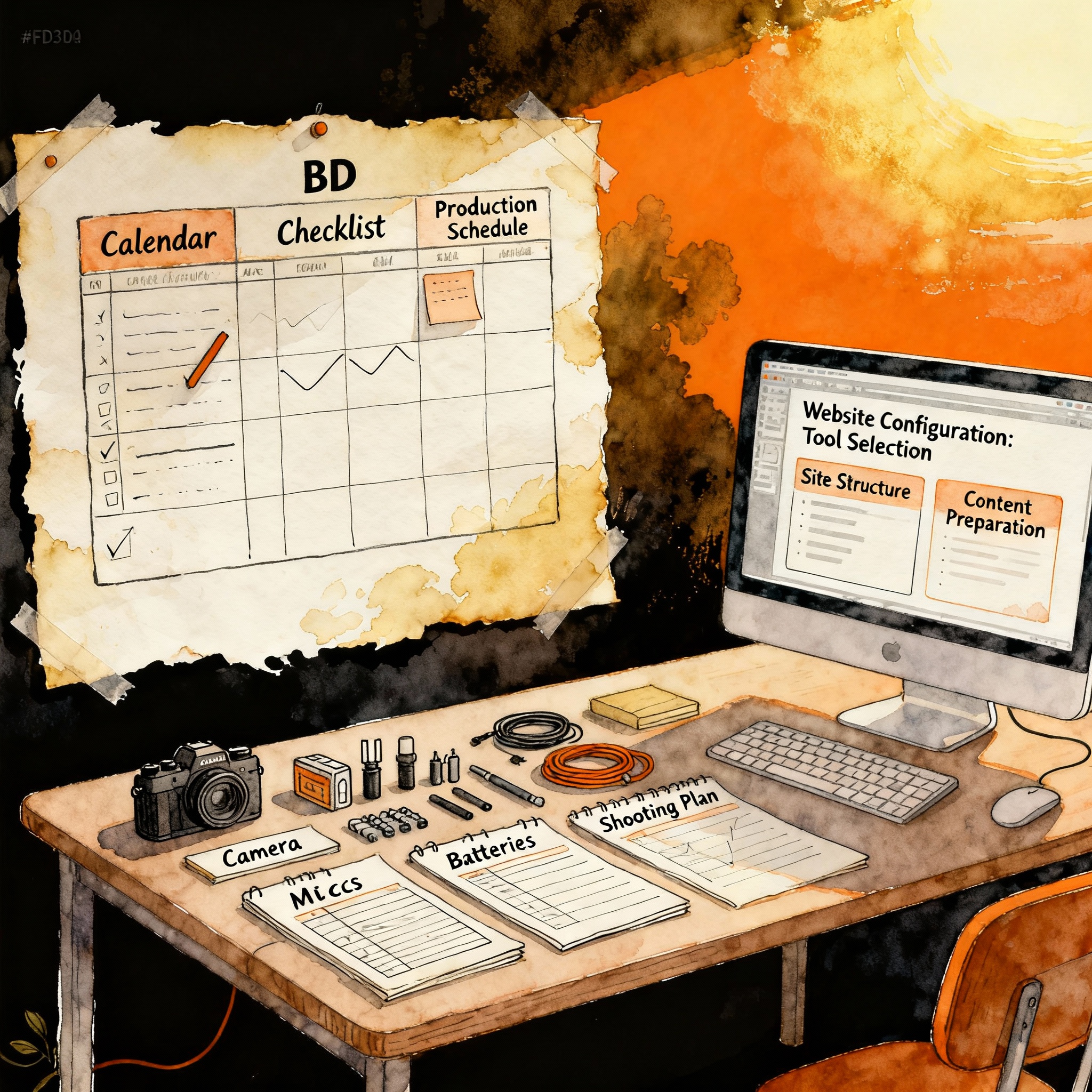 Votre vidéaste et webmaster à Montpellier - Préparation & Pilotage